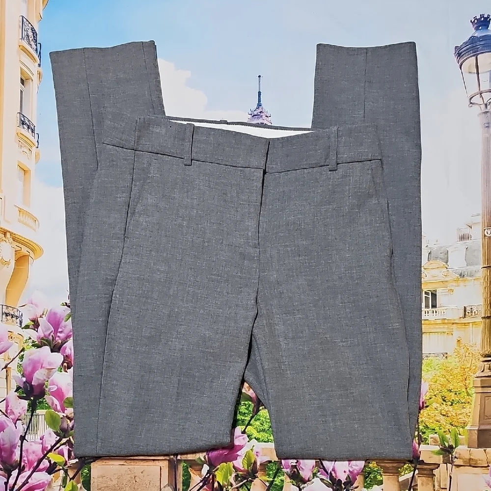 J. Crew High Waist Dress Trousers Pants Cameron Size 8T Tall